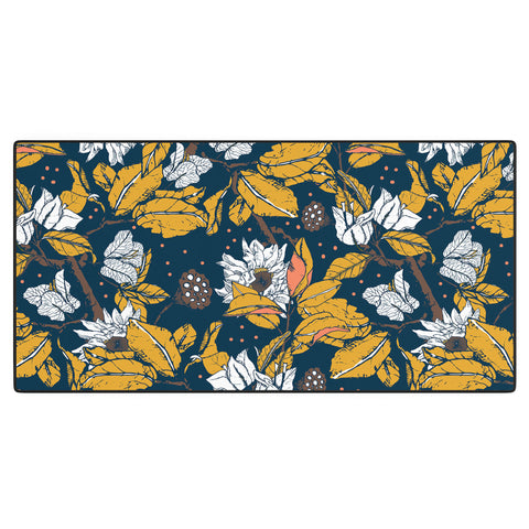 Marta Barragan Camarasa Seasonal darkness 22 Desk Mat