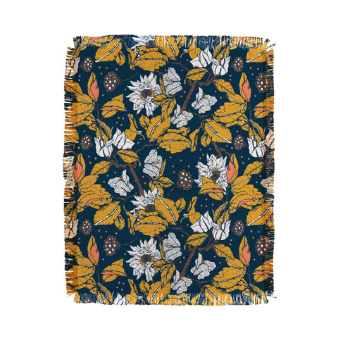 Marta Barragan Camarasa Seasonal darkness 22 Throw Blanket