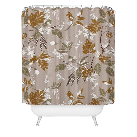 Marta Barragan Camarasa Seasonal nature 10 Shower Curtain