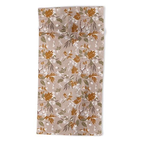 Marta Barragan Camarasa Seasonal nature 10 Beach Towel