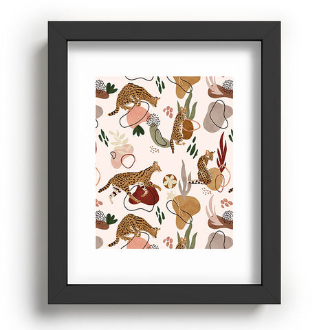 Marta Barragan Camarasa Serval Savannah Cat Recessed Framing Rectangle