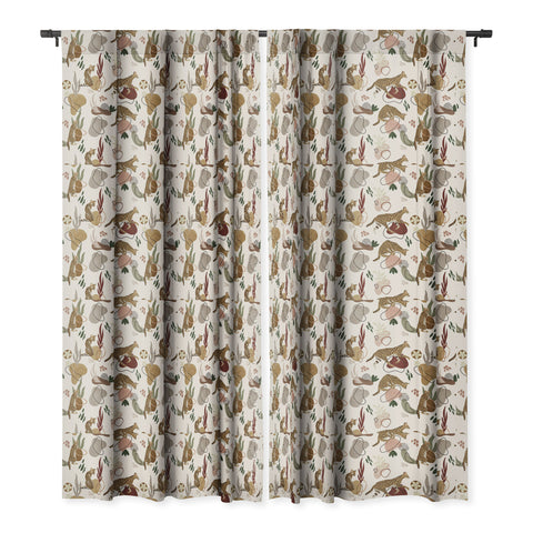 Marta Barragan Camarasa Serval Savannah Cat Blackout Window Curtain
