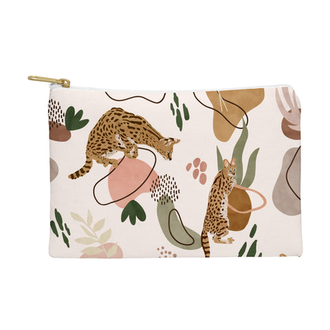 Marta Barragan Camarasa Serval Savannah Cat Pouch
