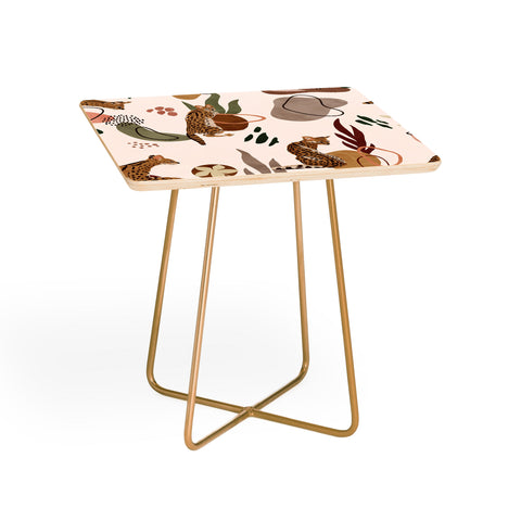 Marta Barragan Camarasa Serval Savannah Cat Side Table