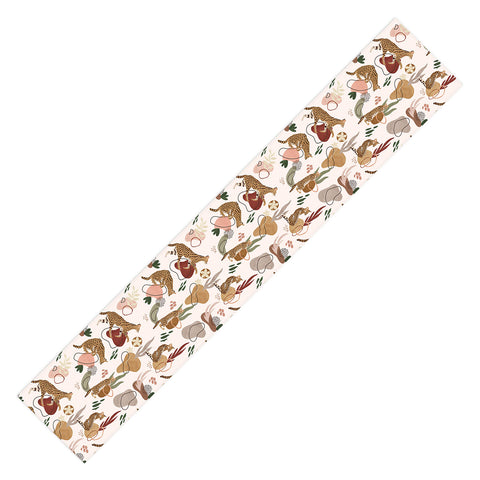 Marta Barragan Camarasa Serval Savannah Cat Table Runner