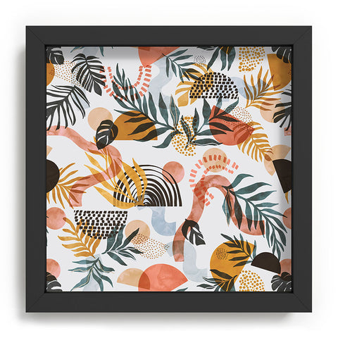 Marta Barragan Camarasa Shapes modern tropical S Recessed Framing Square