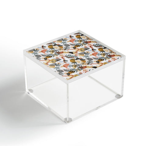 Marta Barragan Camarasa Shapes modern tropical S Acrylic Box