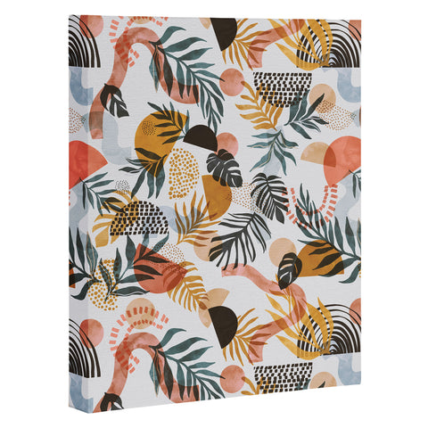 Marta Barragan Camarasa Shapes modern tropical S Art Canvas