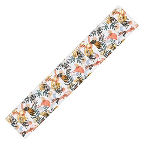 Marta Barragan Camarasa Shapes modern tropical S Table Runner