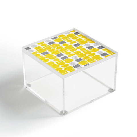 Marta Barragan Camarasa Shapes mosaic modern 50 Acrylic Box