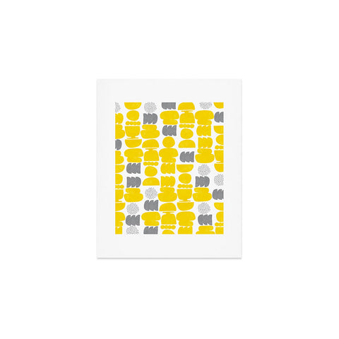 Marta Barragan Camarasa Shapes mosaic modern 50 Art Print