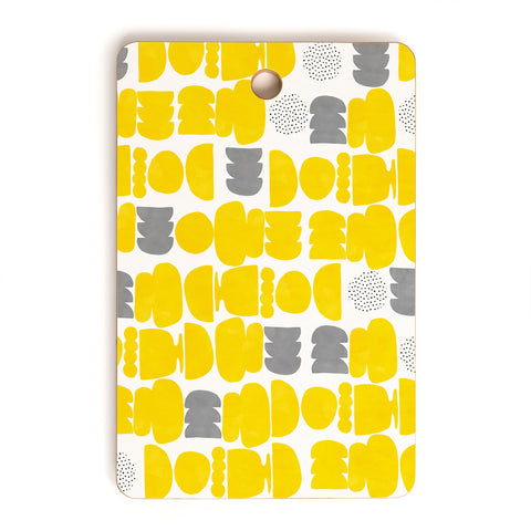 Marta Barragan Camarasa Shapes mosaic modern 50 Cutting Board Rectangle