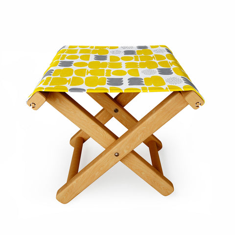 Marta Barragan Camarasa Shapes mosaic modern 50 Folding Stool