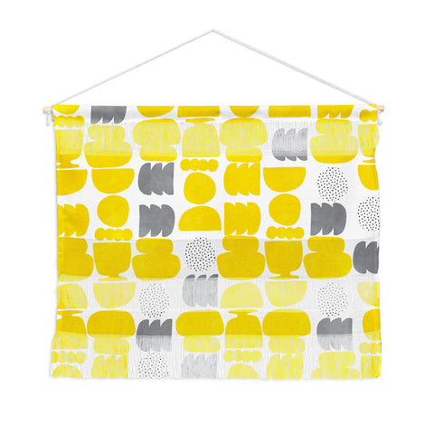 Marta Barragan Camarasa Shapes mosaic modern 50 Wall Hanging Landscape