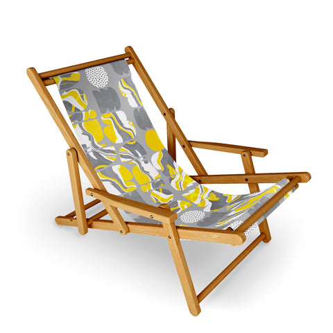 Marta Barragan Camarasa Shapes mosaic modern 51 Sling Chair
