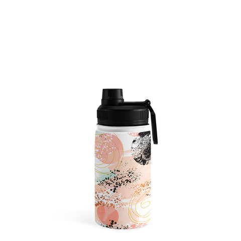 Marta Barragan Camarasa Shapes pastel and textures Water Bottle