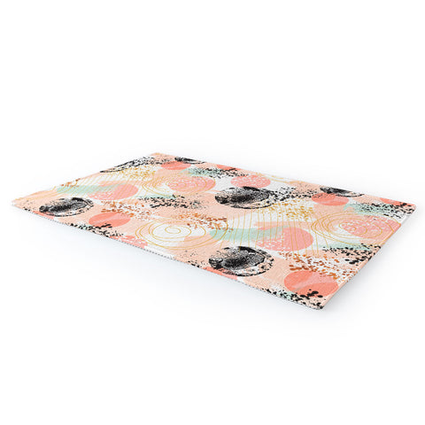 Marta Barragan Camarasa Shapes pastel and textures Area Rug