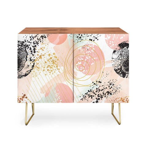 Marta Barragan Camarasa Shapes pastel and textures Credenza
