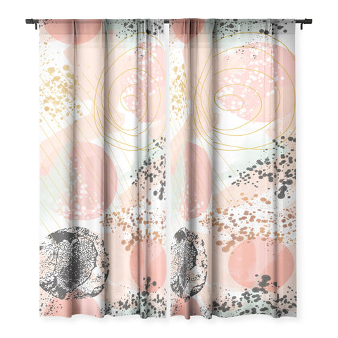 Marta Barragan Camarasa Shapes pastel and textures Sheer Non Repeat