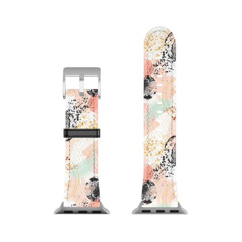 Marta Barragan Camarasa Shapes pastel and textures Apple Watch Band