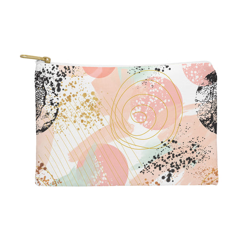 Marta Barragan Camarasa Shapes pastel and textures Pouch