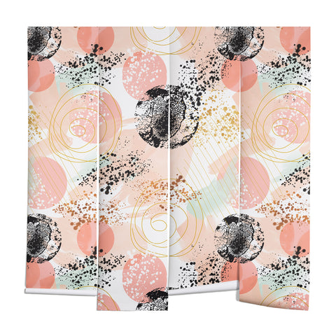 Marta Barragan Camarasa Shapes pastel and textures Wall Mural