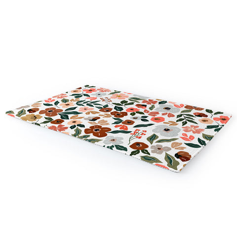 Marta Barragan Camarasa Simple flowery garden 0I Area Rug