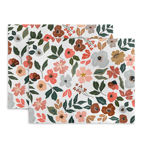 Marta Barragan Camarasa Simple flowery garden 0I Placemat
