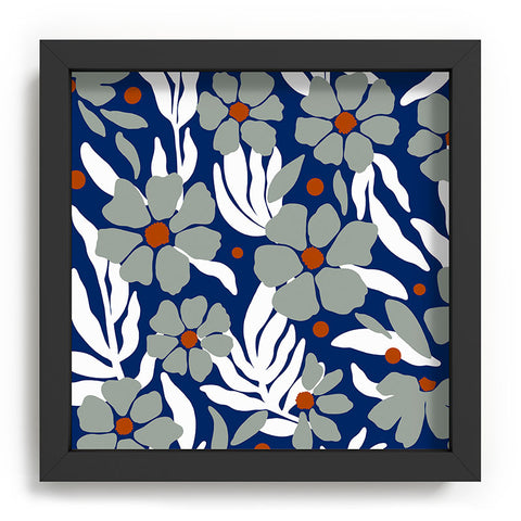 Marta Barragan Camarasa Simple garden blooms 23 Recessed Framing Square