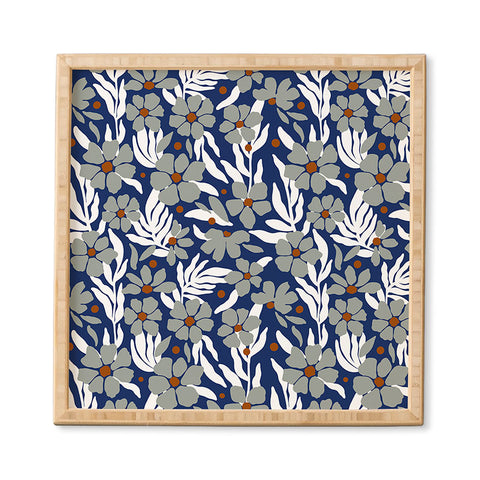 Marta Barragan Camarasa Simple garden blooms 23 Framed Wall Art