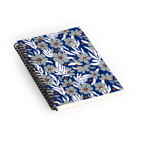Marta Barragan Camarasa Simple garden blooms 23 Spiral Notebook