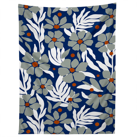Marta Barragan Camarasa Simple garden blooms 23 Tapestry