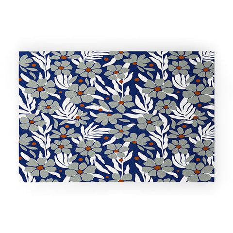 Marta Barragan Camarasa Simple garden blooms 23 Welcome Mat