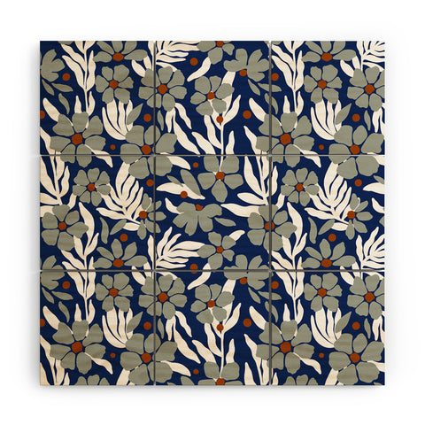 Marta Barragan Camarasa Simple garden blooms 23 Wood Wall Mural