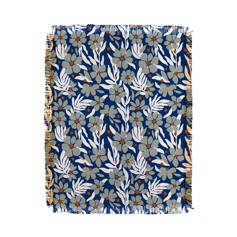 Marta Barragan Camarasa Simple garden blooms 23 Throw Blanket
