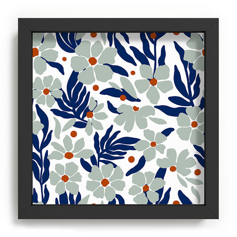 Marta Barragan Camarasa Simple garden blooms 23B Recessed Framing Square