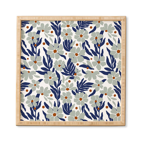 Marta Barragan Camarasa Simple garden blooms 23B Framed Wall Art