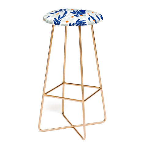 Marta Barragan Camarasa Simple garden blooms 23B Bar Stool