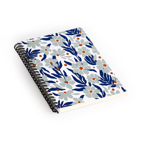 Marta Barragan Camarasa Simple garden blooms 23B Spiral Notebook