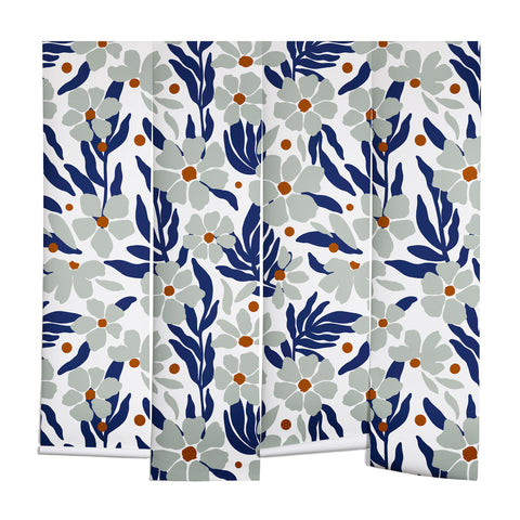 Marta Barragan Camarasa Simple garden blooms 23B Wall Mural