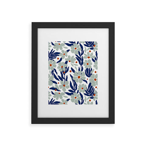 Marta Barragan Camarasa Simple garden blooms 23B Framed Art Print
