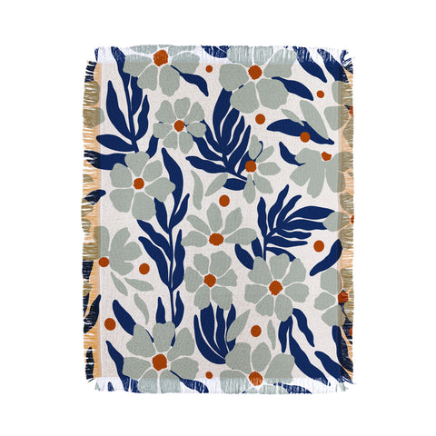Marta Barragan Camarasa Simple garden blooms 23B Throw Blanket