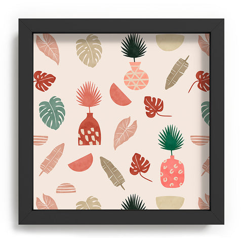 Marta Barragan Camarasa Simple nature in vases Recessed Framing Square