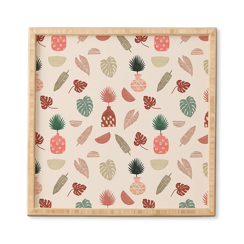 Marta Barragan Camarasa Simple nature in vases Framed Wall Art