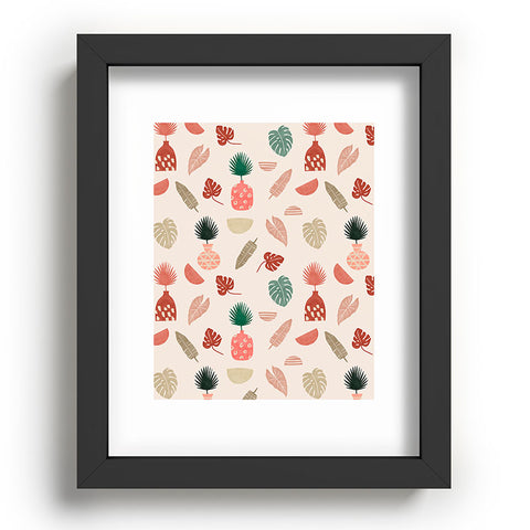 Marta Barragan Camarasa Simple nature in vases Recessed Framing Rectangle