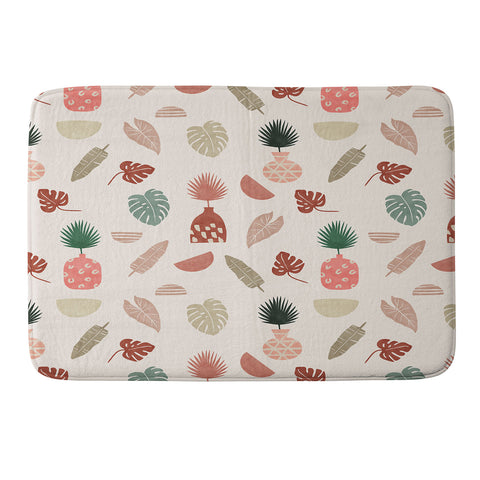 Marta Barragan Camarasa Simple nature in vases Memory Foam Bath Mat