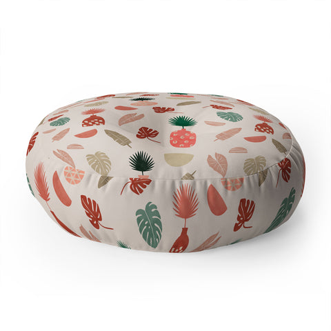 Marta Barragan Camarasa Simple nature in vases Floor Pillow Round