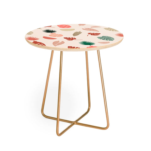 Marta Barragan Camarasa Simple nature in vases Round Side Table
