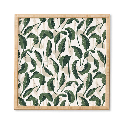 Marta Barragan Camarasa Simple tropical nature G Framed Wall Art