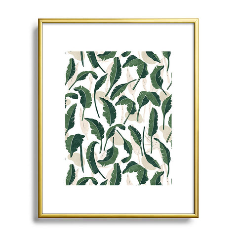 Marta Barragan Camarasa Simple tropical nature G Metal Framed Art Print